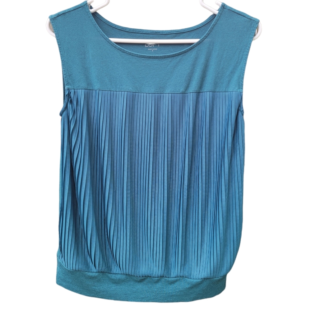 Ann Taylor LOFT Green Blouse Size Small